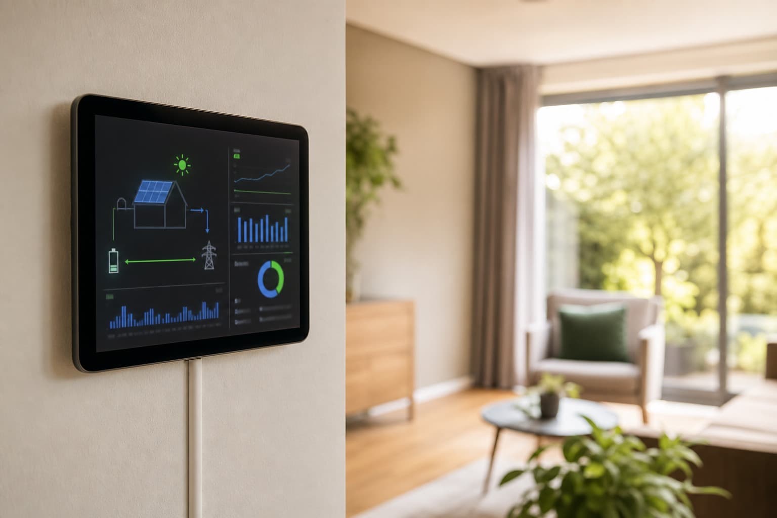 Technische installatie voor slim energie- en gebouwbeheer